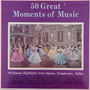 50 Great Moments Of Music (Album No. 1) - Stereo 2x 12" LP Vinyl Record GM 3